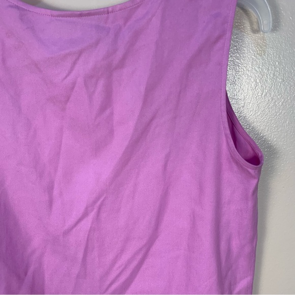 VTG 90s Silk Club Collection Cropped Tank Top - Picture 8 of 10